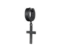KUZZOI Boucles d'oreilles noir, Taille XS-XXL