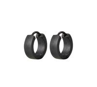 KUZZOI Boucles d'oreilles noir, Taille XS-XXL