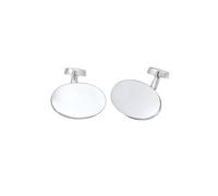 KUZZOI Boutons de manchette argent, Taille One Size