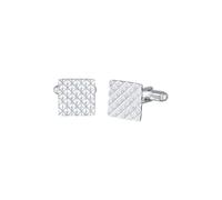 KUZZOI Boutons de manchette argent, Taille One Size