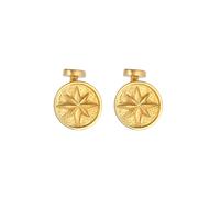 KUZZOI Boutons de manchette or, Taille One Size
