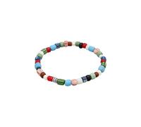 KUZZOI Bracelet bleu clair / vert / rouge / blanc, Taille 19