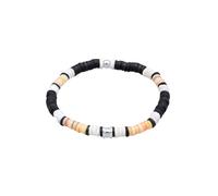 KUZZOI Bracelet sable / noir / argent / blanc, Taille 21