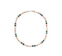 KUZZOI Chaîne beige / beige foncé / turquoise / brun foncé, Taille 55