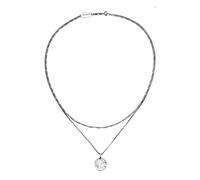 KUZZOI Chaîne 'Geo' argent, Taille 50