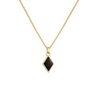 KUZZOI Chaîne 'Geo' or / noir, Taille 55