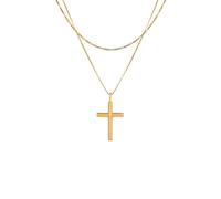 KUZZOI Chaîne 'Kreuz' or, Taille 50