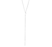 Kuzzoi Collier pour homme en argent 925 avec pendentif en forme de lingot (30 mm) - Chaîne en Y pour homme - Longueur de la chaîne : 70 cm, Argent sterling