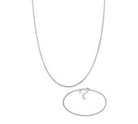 KUZZOI Parure de bijoux argent, Taille One Size