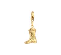 KUZZOI Pendentif 'Cowboy Stiefel' or, Taille One Size
