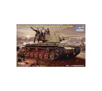 Kv-1 Russe Avec Tourelle Moulée De Poids Léger Modèle 1942 - Trumpeter Tu00360-Trumpeter