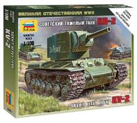 Kv-2 Char Soviétique Lourd 1:100 Kit De Modèle En Plastique ZVEZDA