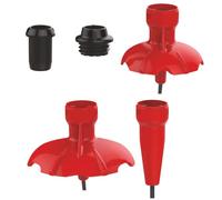 KV+ Complete Set Quick Change Disk & Tip 8,5mm - Mixte - Noir / Rouge - taille Unique- modèle 2025