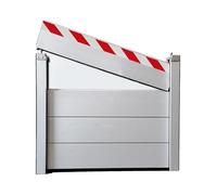 KV-OOGG Barrière Anti-inondation pour Porte de Garage,Système De Batardeau Anti-Inondation Déflecteur d'eau De, Facile À Utiliser, pour Allées, Passages, Rues(90 * 40cm)