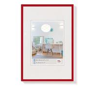 KV015B New Lifestyle Cadre photo en plastique, Rot, 18 x 24 cm