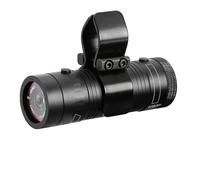 KVBRUI 1080P caméra d'action extérieure Moto Casque de vélo caméra Mini caméra Sport DV enregistreur vidéo caméra d'action avec Support de Pistolet(Camera Add 128G)