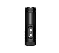 KVBRUI 4K Mini Sport DV Action Sport caméra Lampe de Poche Casque Full HD 1080P vidéo idéale Bodycam for vélo, Cycle, caméscope Moto(with 64GB Card,Silver-1080P)