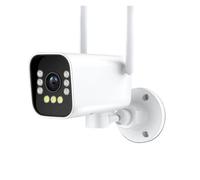 KVBRUI Caméra Bullet 4K 8MP, caméra de Surveillance extérieure, Vision Nocturne 4MP, PTZ, Audio bidirectionnel, détection Humaine, caméras IP 2MP(EU Plug,4MP 128GB Card)