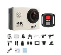 KVBRUI Caméra d'action 2.0 "Ultra HD 4K 30FPS WiFi caméras sous-Marines Casque étanche vélo caméras d'enregistrement vidéo caméra de Sport en Plein air(Only Camera,White)