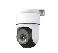 KVBRUI Caméra de sécurité Domestique HD 5MP 5G WiFi IP CCTV PIR Suivi Mobile Couleur Vision Nocturne interphone bidirectionnel AI caméra Intelligente(EU Plug,5MP Camera)