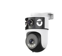 KVBRUI Caméra de sécurité Domestique HD 5MP 5G WiFi IP CCTV PIR Suivi Mobile Couleur Vision Nocturne interphone bidirectionnel AI caméra Intelligente(US Plug,10MP Camera 128GB)