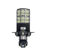 KVBRUI Caméra de Surveillance Solaire 4G 15 MP, Zoom x10, Trois objectifs, Enregistrement, Suivi humanoïde, Lampe d'extérieur, télécommande, étanche(4G Camera add 64G)