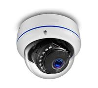 KVBRUI Caméra IP 8MP 5MP 4MP H.265, Surveillance de sécurité, vidéo Nocturne Infrarouge, Anti-vandalisme, dôme extérieur, DC 12V/48V PoE(3.6mm,DC 12V 8MP NO POE)