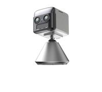 KVBRUI Caméra IP WiFi 3G 4G Carte SIM caméras de sécurité Double Objectif 6 X Zoom 3MM-12MM Batterie intégrée Surveillance CCTV Faible Puissance(4MP WiFi 64G SD)