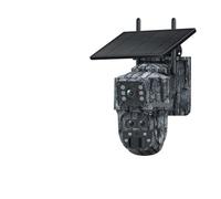 KVBRUI Caméra Solaire extérieure 12MP 6K Double écran WiFi / 4G SIM Moniteur IP66 PIR détection Humaine caméra de sécurité Camouflage forêt(12MP 4G 64GB)