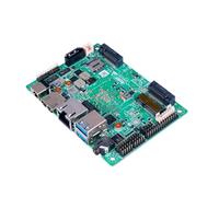 kvcccss Carte mère 12e génération N150 N100 1*LAN POE 2*COM DDR5 8GB 2*USB3.0 HD LVDS/EDP X86 Carte mère Industrielle intégrée(AD742A-N100)