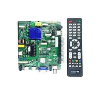 kvcccss TP.V56.PB801 TP.VST59S.PB801 726 716 813 SKR.801 Carte Pilote Universelle Trois-en-un Carte Mère TV(1366 768 66V-90V)