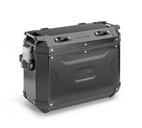 KVG37BL - Valise Latérale Kappa K'VOYAGER Aluminium Noir 37lt
