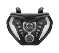 KVGAEANDNK E24 phare LED phare pour MT-07 pour MT07 pour MT 07 2018 2019 2020 e-mark accessoires de moto lampe H4 ampoule avec DRL Plaque Phare Avant Moto