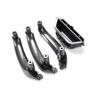 KVGAEANDNK Panneau D'accoudoir Intérieur Voiture Poignées De Porte Intérieures Pour BMW X3 X4 F25 F26 2010-2016, Garniture Et Couvercle De Poignée Intérieure Avant Gauche( Carbonfiber Rhd)