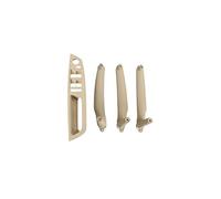 KVGAEANDNK Panneau D'accoudoir Intérieur Voiture Pour BMW E70/E71/E72 X5/X6 LHD/RHD 4 Pièces Ensemble De Poignées De Porte Intérieures De Voiture Et Garniture De Remplacement D'accoudoir( B Beige)