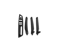 KVGAEANDNK Panneau D'accoudoir Intérieur Voiture Pour BMW E70/E71/E72 X5/X6 LHD/RHD 4 Pièces Ensemble De Poignées De Porte Intérieures De Voiture Et Garniture De Remplacement D'accoudoir( Black)