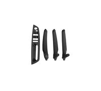 KVGAEANDNK Panneau D'accoudoir Intérieur Voiture Pour BMW E70/E71/E72 X5/X6 LHD/RHD 4 Pièces Ensemble De Poignées De Porte Intérieures De Voiture Et Garniture De Remplacement D'accoudoir( B Black)