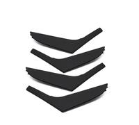 KVGAEANDNK Panneau D'accoudoir Intérieur Voiture Pour Vw Pour Golf 6 GTI MK6 2009-2014 4 portes, garniture de poignée de porte intérieure de voiture( Black 4pcs Set)