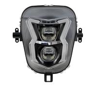 KVGAEANDNK Phare de phare LED E24 pour CRF450RL pour CRF450L pour CRF 450 pour RL L 2018-2023 2024 2025 lampe de moto lampe de carénage DRL masque de carénage Plaque Phare Avant Moto(Only Headlight)