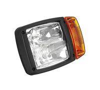 KVGAEANDNK Phares Galvanisés Phares Avant À LED Pour Tracteur Chariot Élévateur Chargeur Télescopique Pelle 24 V Clignotant Lampe De Travail