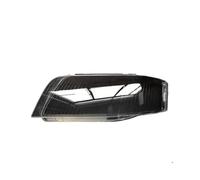 KVGAEANDNK Phares Galvanisés Pour A6 Pour C5 2003 2004 2005 Boîtier De Phares Avant Couvercle De Phares Abat-jour Transparents Masques De Coque De Lampe Phare Avant De Voiture(1PCS left side)