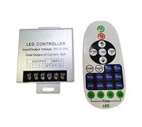 KVKAPLNNTR Télévariateur Grande Puissance 360W Led Box Controller for unique couleur LED Light Strip DC12-24V 23key Dimming IR Kit à distance Variateur