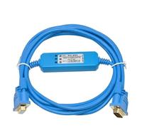 KVKITKLW Câble de programmation S7-200 compatible PC-PPI, câble série, câble de conversion RS232 vers RS485, téléchargement PC/PPI(Gold Plated Type,5m)