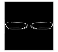 KVKQMLFEAW 1 Paire De Couvercles De Phares Avant De Voiture pour Polo 2018-2020 Lentille Transparente Abat-Jour Coque en Verre Couverture Phare Lentille