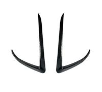 KVKQMLFEAW Becquet Pare Chocs Avant 1 Paire pour Tesla pour Model pour 3 pour Y 2017-2022-2023 Cache De Phare Antibrouillard Avant, Aileron De Pare-Chocs Avant Lèvre Pare Chocs Avant(3 Carbon Look)