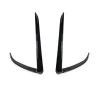 KVKQMLFEAW Becquet Pare Chocs Avant 1 Paire pour Tesla pour Model pour 3 pour Y 2017-2022-2023 Cache De Phare Antibrouillard Avant, Aileron De Pare-Chocs Avant Lèvre Pare Chocs Avant(Y Carbon Look)