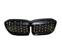 KVKQMLFEAW Calandre Avant Voiture Grille Pare-Choc Avant en Diamant Noir Remplacement pour Séries 3 pour G20 G21 G28 318i 320i M340i 2019 - 2022 Grille Avant Pare Chocs