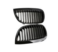 KVKQMLFEAW Calandre Avant Voiture pour Série 1 pour E87 E81 2004-2007 Pré-Lifting Mat Noir Voiture Pare-Chocs Avant Calandre Grilles Grilles Grill Grille Avant Pare Chocs(Gloss Black)