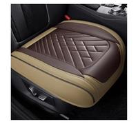 KVKQMLFEAW Couvre Siege Housse De Siège Auto Universelle en Cuir PU pour MG pour ZS pour EV pour GT pour EHS RX5 MG4 pour Mulan MG5 pour Marvel R MG6(Beige Coffee 1 Seat)