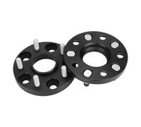 KVKQMLFEAW Entretoises Roue Adaptateur Universel D'espacement Roue en Aluminium 5 Cosses 2 Pièces 5-100 À 112 15mm/20mm/25mm Hubcentrique 57.1mm Entretoises Moyeu Centré(57.1to57.1 15mm)